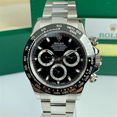 rolex daytona 116500ln dial blak|rolex daytona value chart.